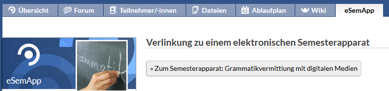 Studentische Sicht auf den Link